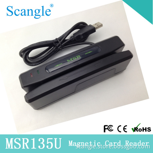 Mini Magnetic Card Reader with 123 Tracks